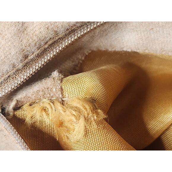 Gucci GG Monogram Supreme Crossbody Bag Brown Leather Trim Vintage - Picture 14 of 16